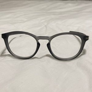 Oakley Men’s Glasses “Pitchman R Carbon” Satin Gray Smoke